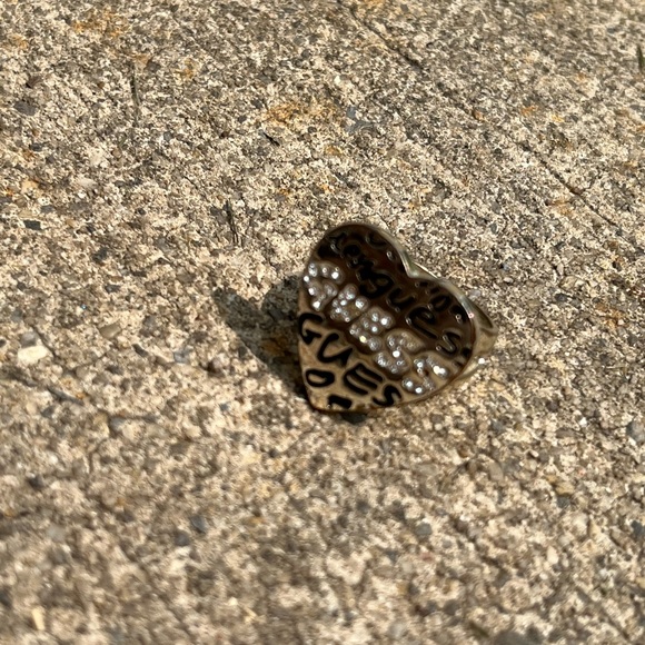 Guess Heart Cocktail Ring - Picture 3 of 3